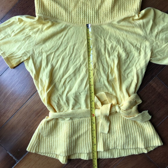 Jones New York Collection Yellow Top - Picture 10 of 11